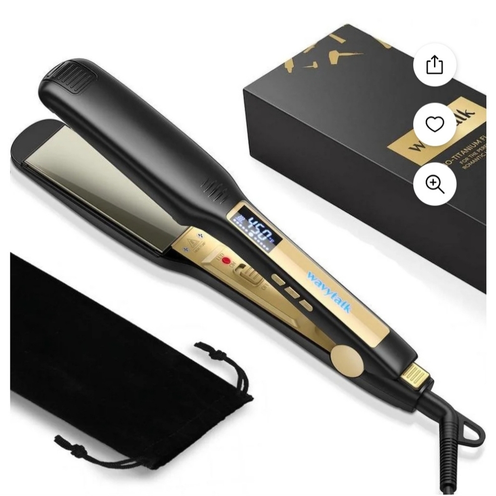 Wavytalk Nano-titanium Flat Iron